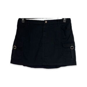 Wild Fable Black Cargo Mini Skirt Junior’s Size 17